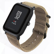DKPLNT Colorful nylon Watchband Replacement for Amazfit Bip for Xiaomi Huami Amazfit Band Bracelet Huami Wrist Strap 20mm