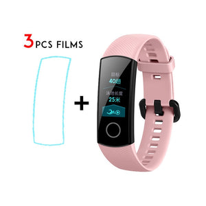Original Huawei Honor Band 4 Smart Wristband Amoled Color 0.95" Touchscreen Swim Posture Detect Heart Rate Sleep Snap