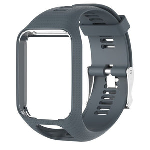 HOT Silicone Replacement Wrist Band Strap For TomTom Runner 2 3 Spark 3 GPS Watch Nov6