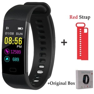 Smart Bracelet Y5 Smart Wristband Heart Rate Blood Oxygen Sleep Monitor Fitness Tracker Smart Band Color Display Sport Bracelet