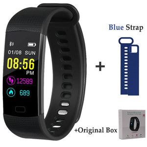 Smart Bracelet Y5 Smart Wristband Heart Rate Blood Oxygen Sleep Monitor Fitness Tracker Smart Band Color Display Sport Bracelet
