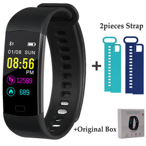 Smart Bracelet Y5 Smart Wristband Heart Rate Blood Oxygen Sleep Monitor Fitness Tracker Smart Band Color Display Sport Bracelet