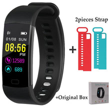 Smart Bracelet Y5 Smart Wristband Heart Rate Blood Oxygen Sleep Monitor Fitness Tracker Smart Band Color Display Sport Bracelet