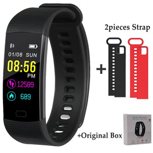 Smart Bracelet Y5 Smart Wristband Heart Rate Blood Oxygen Sleep Monitor Fitness Tracker Smart Band Color Display Sport Bracelet