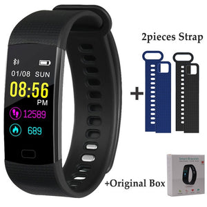 Smart Bracelet Y5 Smart Wristband Heart Rate Blood Oxygen Sleep Monitor Fitness Tracker Smart Band Color Display Sport Bracelet