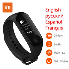Xiaomi Mi Band3 Smart Sport Band 0.78 Inch OLED Miband 3 Heart Rate 5ATM Waterproof SMS Display Bluetooth4.2 Wristband Mi Band 3