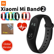 Original Xiaomi Mi Band 2 Smart Fitness Bracelet Watch Wristband Miband OLED Touchpad Sleep Monitor Heart Rate Mi Band2 Freeship