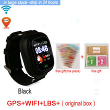 Q90 GPS Child Smart Watch Phone Position Children Watch 1.22 inch Color Touch Screen WIFI SOS Smart Baby Watch Q50 q80 q60 Watch