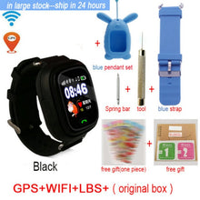 Q90 GPS Child Smart Watch Phone Position Children Watch 1.22 inch Color Touch Screen WIFI SOS Smart Baby Watch Q50 q80 q60 Watch