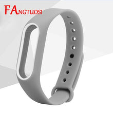 Double color mi band 2 accessories strap miband 2 replacement silicone wrist strap for xiaomi mi 2 smart bracelet wristband