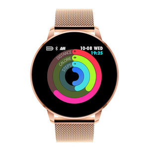 Rundoing Q8 Advanced 1.3 inch color screen fitness tracker smart watch heart rate monitor smartwatch men fashion
