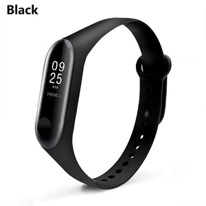 BOORUI Mi Band 3 Strap wrist strap for Xiaomi mi band 3 Silicone Miband 3 accessories Colorful pulsera correa Mi 3 replacement