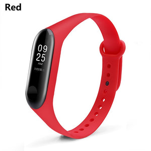 BOORUI Mi Band 3 Strap wrist strap for Xiaomi mi band 3 Silicone Miband 3 accessories Colorful pulsera correa Mi 3 replacement