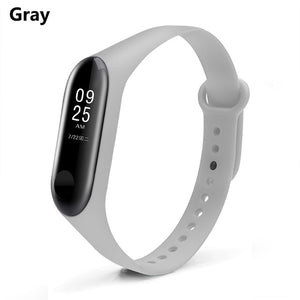 BOORUI Mi Band 3 Strap wrist strap for Xiaomi mi band 3 Silicone Miband 3 accessories Colorful pulsera correa Mi 3 replacement