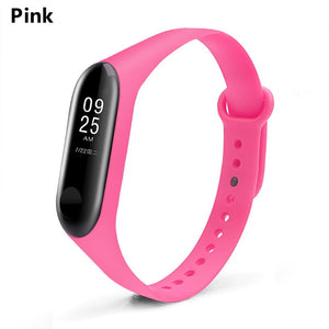 BOORUI Mi Band 3 Strap wrist strap for Xiaomi mi band 3 Silicone Miband 3 accessories Colorful pulsera correa Mi 3 replacement