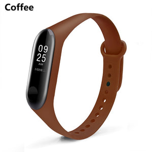 BOORUI Mi Band 3 Strap wrist strap for Xiaomi mi band 3 Silicone Miband 3 accessories Colorful pulsera correa Mi 3 replacement
