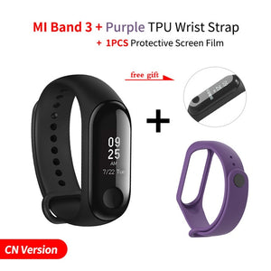 Original Mi Band 3 Smart miband3 Bracelet Heart Rate Fitness Watch 0.78 inch OLED Display 20 Days Standby band2 Upgrade