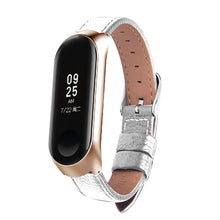 Colorful Leather Black Rose Gold Case Smart Watch band for Xiaomi Mi Band 3 strap For xiaomi mi band 3 bracelet Miband 3 Strap