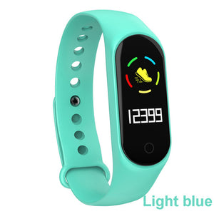 M3S Fitness Bracelet Blood Pressure Heart Rate Monitor Smart Band Fitness Tracker Pedometer Wristband Smart Bracelet Smartwatch.