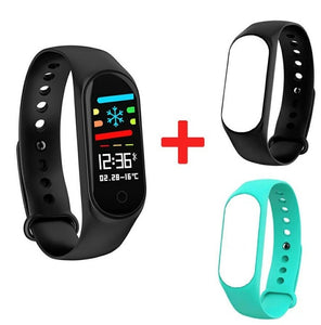 M3S Fitness Bracelet Blood Pressure Heart Rate Monitor Smart Band Fitness Tracker Pedometer Wristband Smart Bracelet Smartwatch.