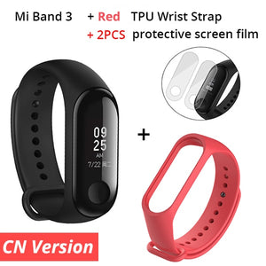 Original 2018 Xiaomi Mi Band 3 Fitness Tracker Smart Bracelet 0.78" OLED Touch Screen 50M Waterproof Miband 3 Smart Wristband
