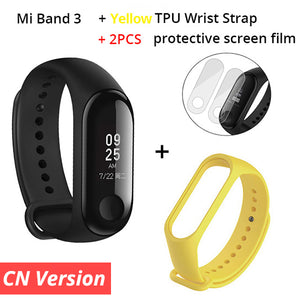 Original 2018 Xiaomi Mi Band 3 Fitness Tracker Smart Bracelet 0.78" OLED Touch Screen 50M Waterproof Miband 3 Smart Wristband