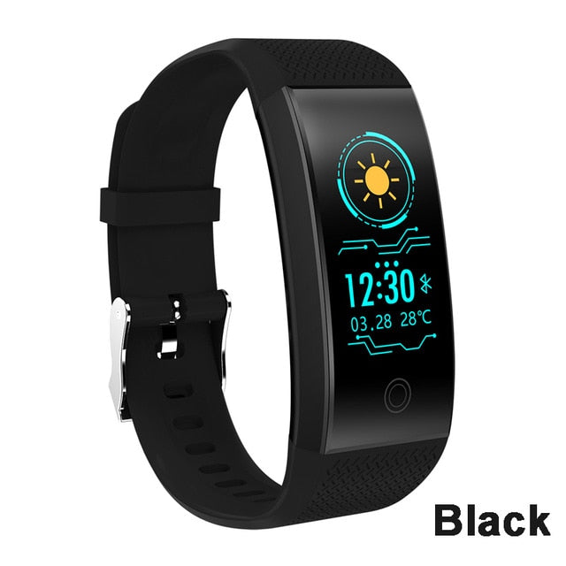 QW18 Smart Bracelet IP68 Waterproof Smartband Heart Rate Sleep Monitor Sports Passometer Fitness Tracker Bluetooth Smartwatch.