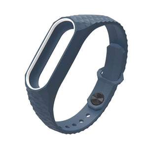 Mijobs Miband 2 Strap for Xiaomi Mi Band 2 Strap Aurora Silicone Wrist Strap for Mi band 2 Bracelet Replacement Wristbands