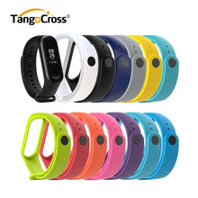 1pc For Xiaomi Mi Band 3 Strap Smart Accessories For Xiaomi Miband 3 Smart Wristband Strap Replacement Of Mi Band 3 13 Colors