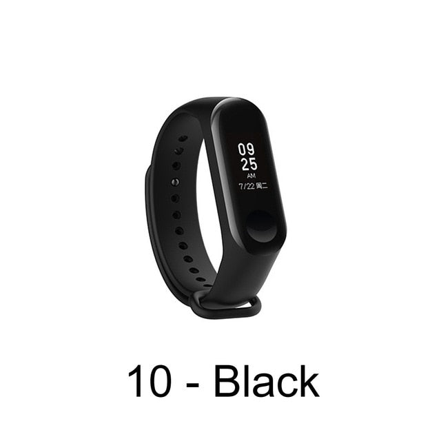 1pc For Xiaomi Mi Band 3 Strap Smart Accessories For Xiaomi Miband 3 Smart Wristband Strap Replacement Of Mi Band 3 13 Colors