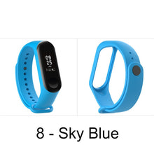 1pc For Xiaomi Mi Band 3 Strap Smart Accessories For Xiaomi Miband 3 Smart Wristband Strap Replacement Of Mi Band 3 13 Colors