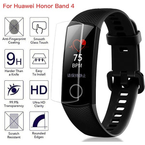 Anti-shock 9D Soft TPU HD Ultra Clear Protective Film For Huawei Honor Band 4 Band4 Smart Wristband Full Screen Protector Cover