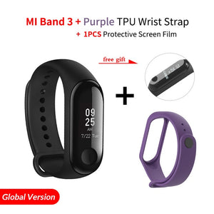 Original Mi Band 3 Smart miband3 Bracelet Heart Rate Fitness Watch 0.78 inch OLED Display 20 Days Standby band2 Upgrade