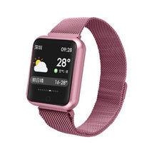 fitness bracelet watch P68 ip68 waterproof  for apple watch xiaomi  ios  Android with heart rate monitor smart band +earphone