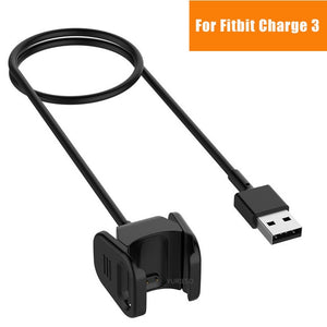 Replaceable USB Charger For Fitbit Charge2 Smart Bracelet Charging Cable for Fitbit Charge 2 3 Wristband Dock Adapter 3 Colors