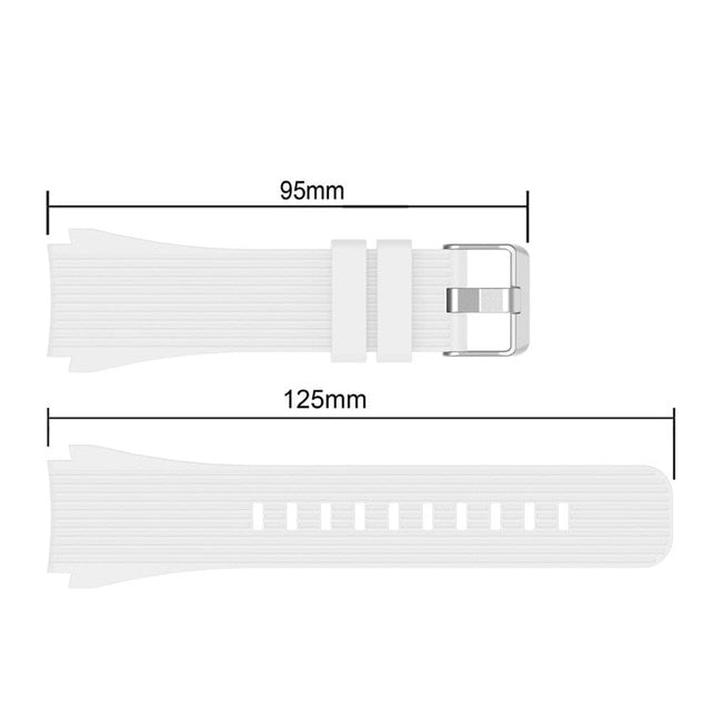 Silicone Wrist Band Strap for Samsung Galaxy Watch 46mm SM-R800/Galaxy Watch 42 SM-R810 mm Smart watch