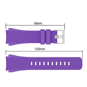 Silicone Wrist Band Strap for Samsung Galaxy Watch 46mm SM-R800/Galaxy Watch 42 SM-R810 mm Smart watch