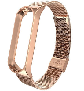 Metal Strap for Mi band 3 Smart Band Strap for Xiaomi Mi Band 3 Smart Bracelet Accessories Replacement mi band Strap.