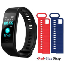 TimeOwner Smart Band Y5 Heart Rate Blood Pressure Monitor High Brightness Colorful Screen Smart Bracelet Wristband Notification