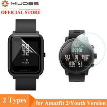 Mijobs 2Pcs For Xiaomi Huami Amazfit Bip PACE Lite Watch Soft TPU Screen Protector Nami (Not Tempered Glass) Protective Film