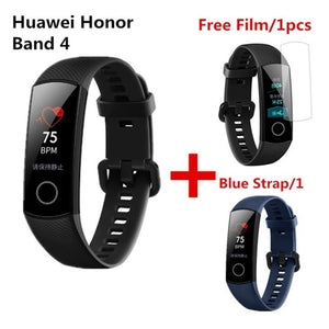 Original Huawei Honor Band 4 Color Amoled 0.95" Touch Screen Smart Bracelet Heart Rate Sleep Snap Monitor Smart Watch Wristband