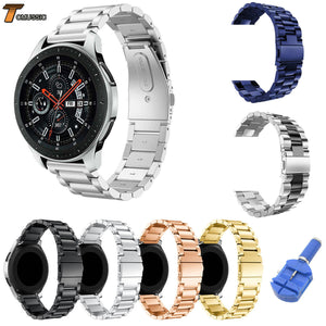 8 Colors Stainless Steel Watchband for Samsung Galaxy Watch 46mm SM-R800 Sports Band Strap Wrist Bracelet Silver Black Gold