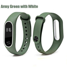 Sport Strap for mi band 2 Bracelet Anti-Lost Strengthen Silicone Strap for Xiaomi mi band 2 Replacement Strap for mi band 2