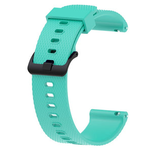 Soft Silicone Replacement Strap for Garmin Vivoactive3 3 Vivomove HR Smart wristband for Forerunner 645 Music Stripe Wrist Strap