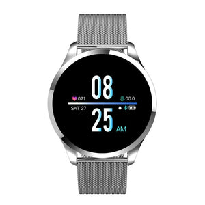 Rundoing Q9 Smart Watch Waterproof Message call reminder Smartwatch men Heart Rate monitor Fashion Fitness Tracker