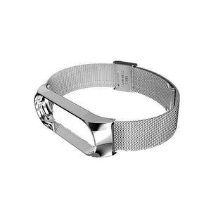mi band 3 bracelet for Xiaomi mi band 3 strap Metal wrist strap Screwless Stainless Steel Bracelet Wristbands Mi Band 3 strap