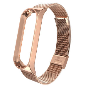 mi band 3 bracelet for Xiaomi mi band 3 strap Metal wrist strap Screwless Stainless Steel Bracelet Wristbands Mi Band 3 strap