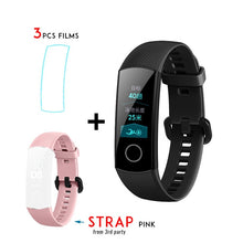 Original Huawei Honor Band 4 Smart Wristband Amoled Color 0.95" Touchscreen Swim Posture Detect Heart Rate Sleep Snap