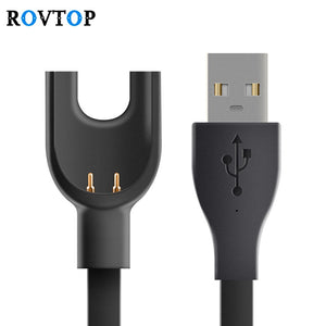 Rovtop Chargers For Xiaomi Mi Band 2 3 Charger Cable Data Cradle Dock Charging Cable For Xiaomi MiBand 2 3 USB Charger Line Z2