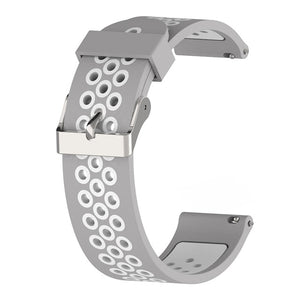 Torntisc Smart Accessories For Xiaomi Huami Bip Smart Watch 20mm Youth Sport Smartwatch Wrist Band Strap Silicone Double Color
